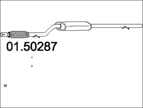 средно гърне MTS 01.50287