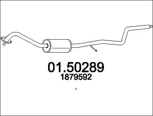 средно гърне MTS 01.50289