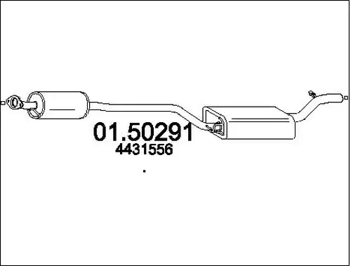 средно гърне MTS 01.50291