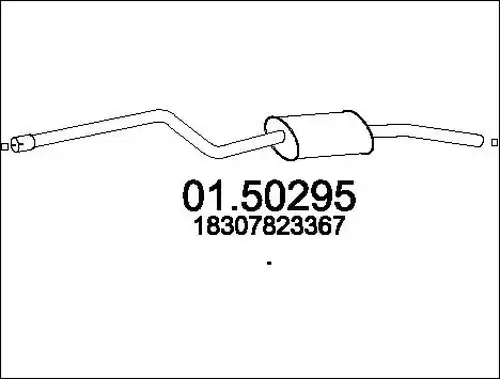 средно гърне MTS 01.50295