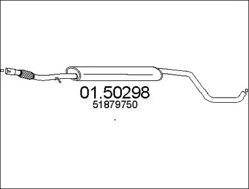 средно гърне MTS 01.50298