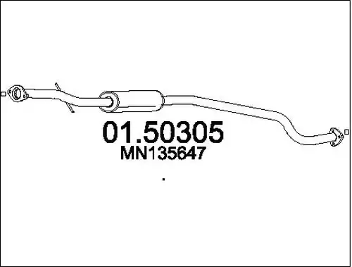 средно гърне MTS 01.50305