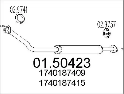 средно гърне MTS 01.50423