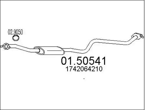 средно гърне MTS 01.50541