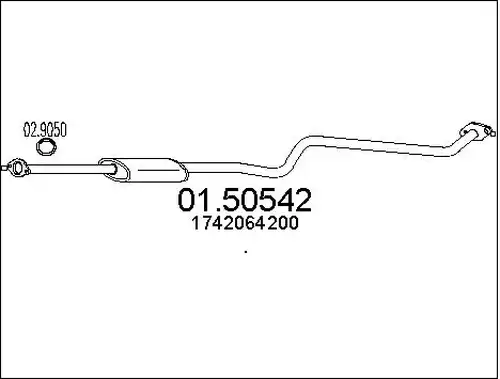 средно гърне MTS 01.50542