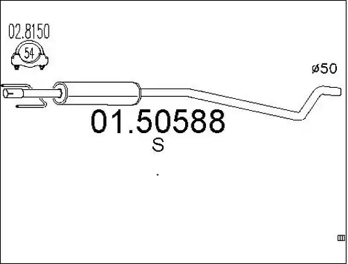 средно гърне MTS 01.50588