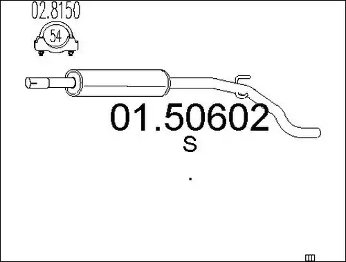 средно гърне MTS 01.50602