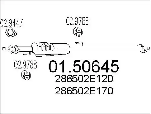 средно гърне MTS 01.50645