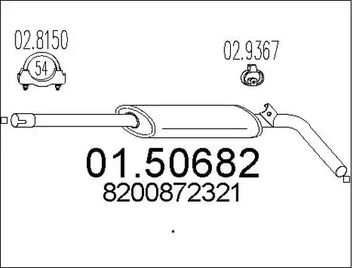 средно гърне MTS 01.50682