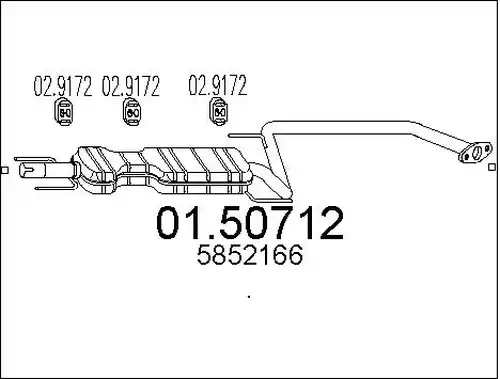 средно гърне MTS 01.50712