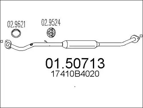 средно гърне MTS 01.50713