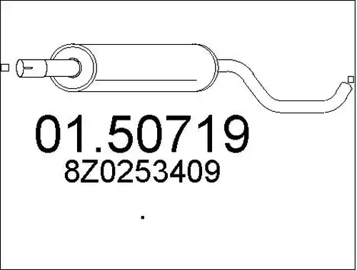 средно гърне MTS 01.50719