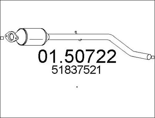 средно гърне MTS 01.50722