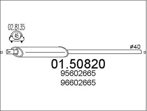 средно гърне MTS 01.50820