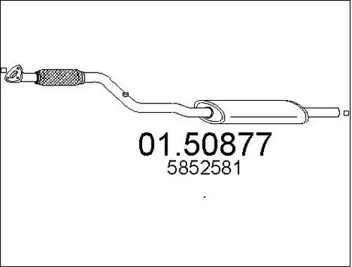 средно гърне MTS 01.50877