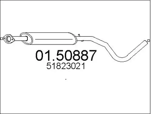 средно гърне MTS 01.50887