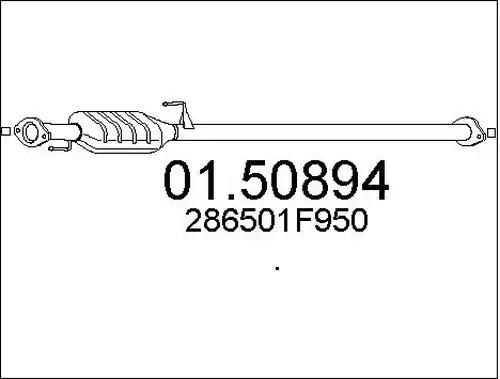 средно гърне MTS 01.50894