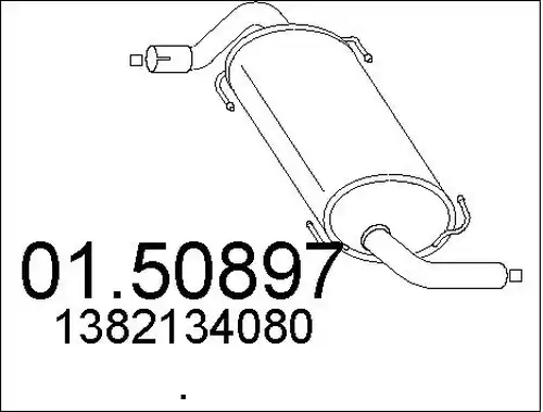 средно гърне MTS 01.50897