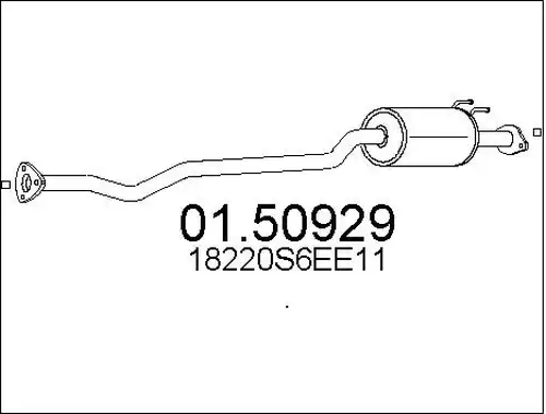 средно гърне MTS 01.50929