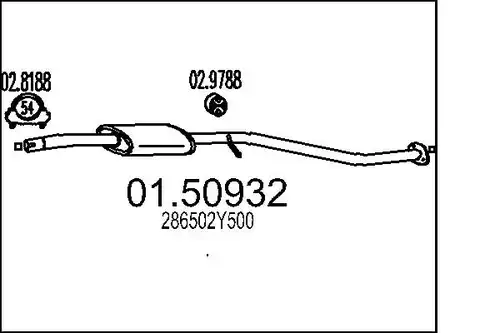 средно гърне MTS 01.50932