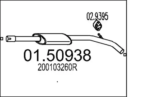 средно гърне MTS 01.50938