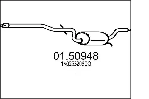 средно гърне MTS 01.50948