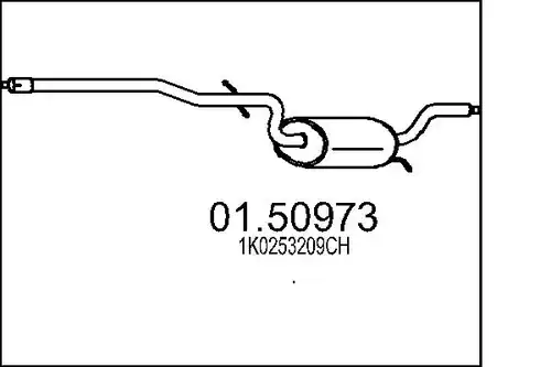 средно гърне MTS 01.50973