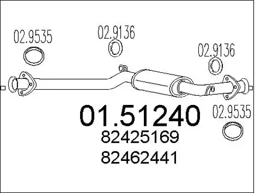 средно гърне MTS 01.51240