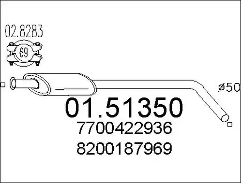 средно гърне MTS 01.51350