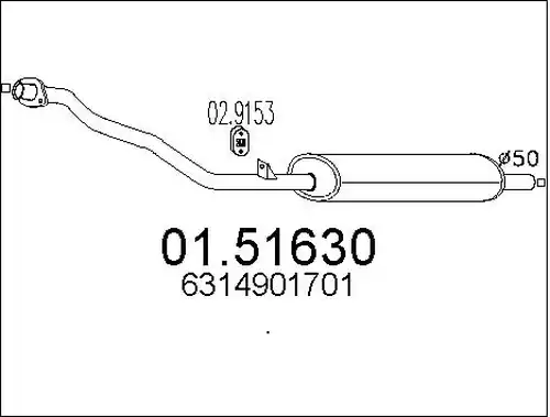 средно гърне MTS 01.51630