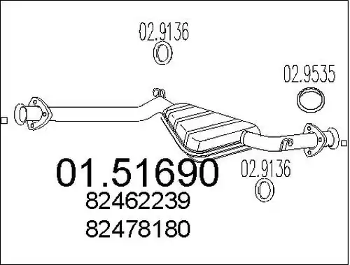 средно гърне MTS 01.51690