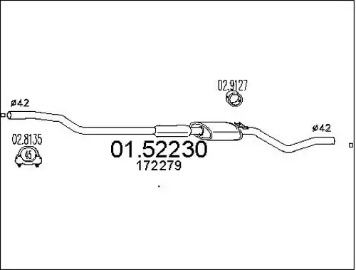 средно гърне MTS 01.52230