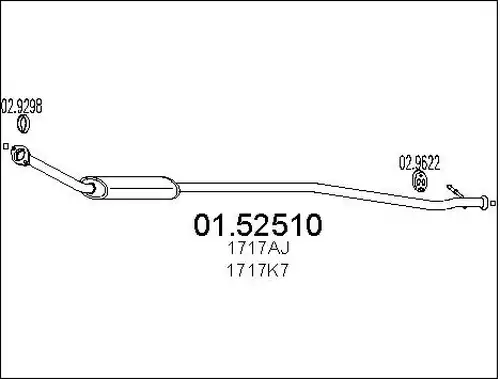 средно гърне MTS 01.52510