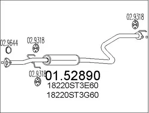 средно гърне MTS 01.52890