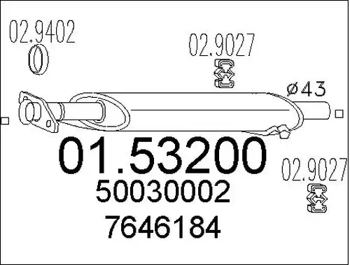 средно гърне MTS 01.53200