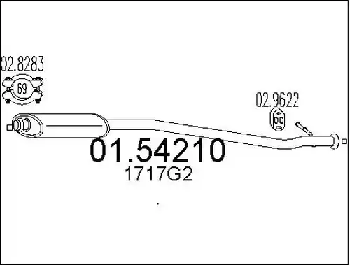 средно гърне MTS 01.54210