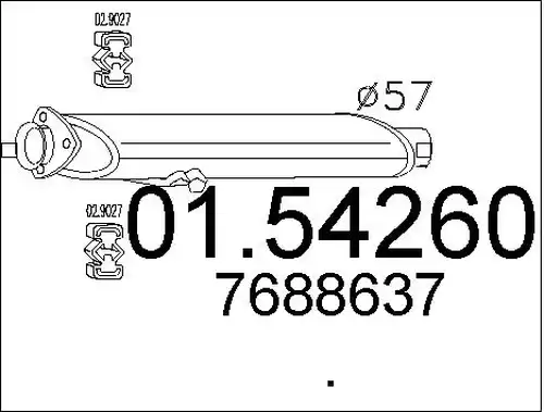 средно гърне MTS 01.54260