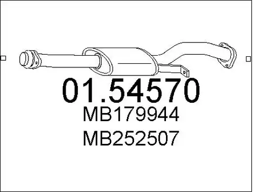 средно гърне MTS 01.54570