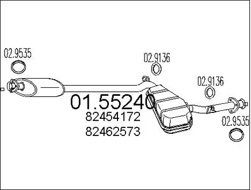 средно гърне MTS 01.55240