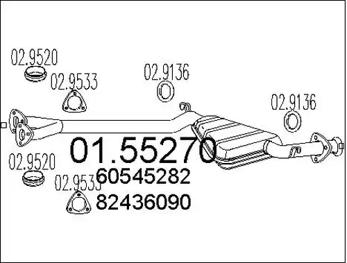 средно гърне MTS 01.55270