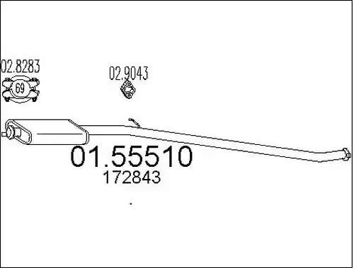 средно гърне MTS 01.55510