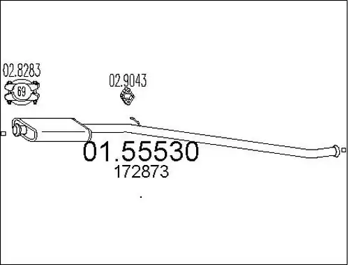 средно гърне MTS 01.55530