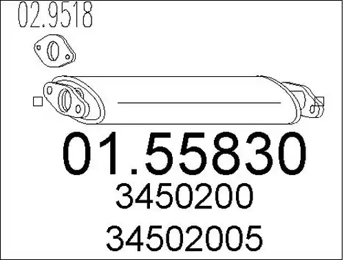 средно гърне MTS 01.55830