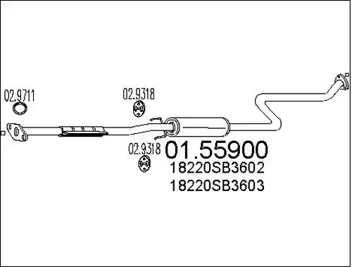 средно гърне MTS 01.55900