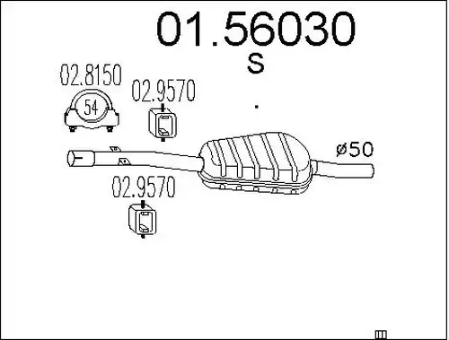 средно гърне MTS 01.56030