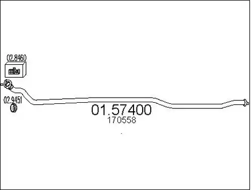 средно гърне MTS 01.57400