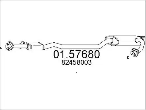 средно гърне MTS 01.57680