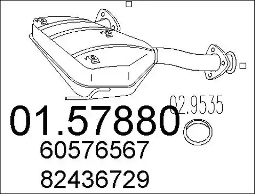 средно гърне MTS 01.57880