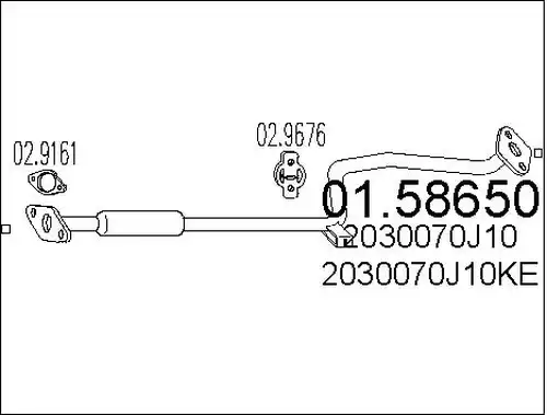 средно гърне MTS 01.58650