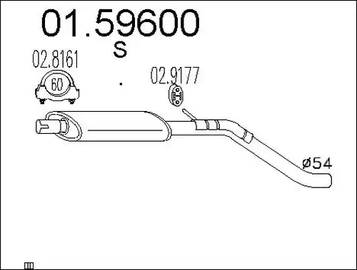 средно гърне MTS 01.59600